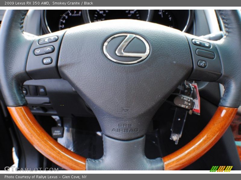 Smokey Granite / Black 2009 Lexus RX 350 AWD