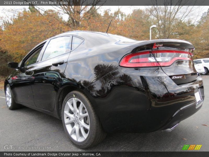 Pitch Black / Black 2013 Dodge Dart SXT