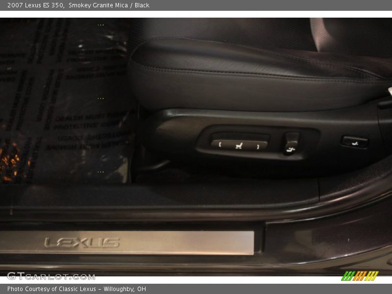 Smokey Granite Mica / Black 2007 Lexus ES 350