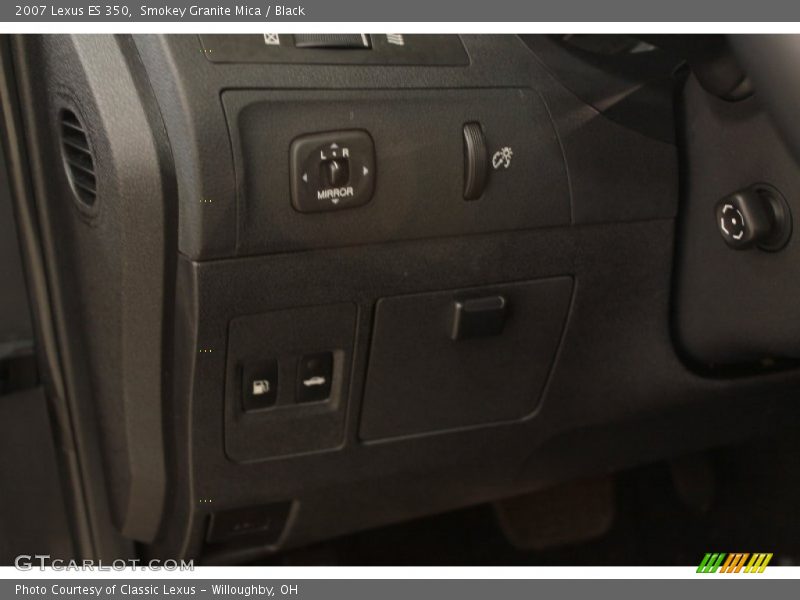 Smokey Granite Mica / Black 2007 Lexus ES 350