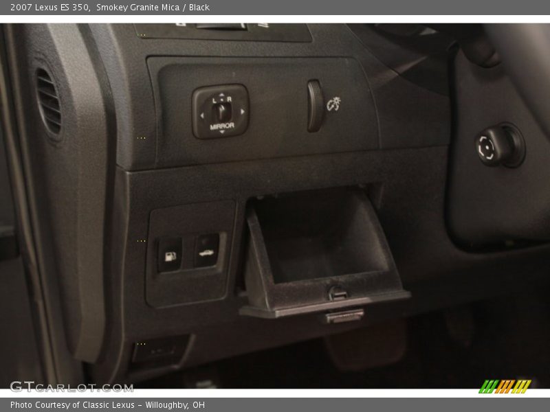 Smokey Granite Mica / Black 2007 Lexus ES 350