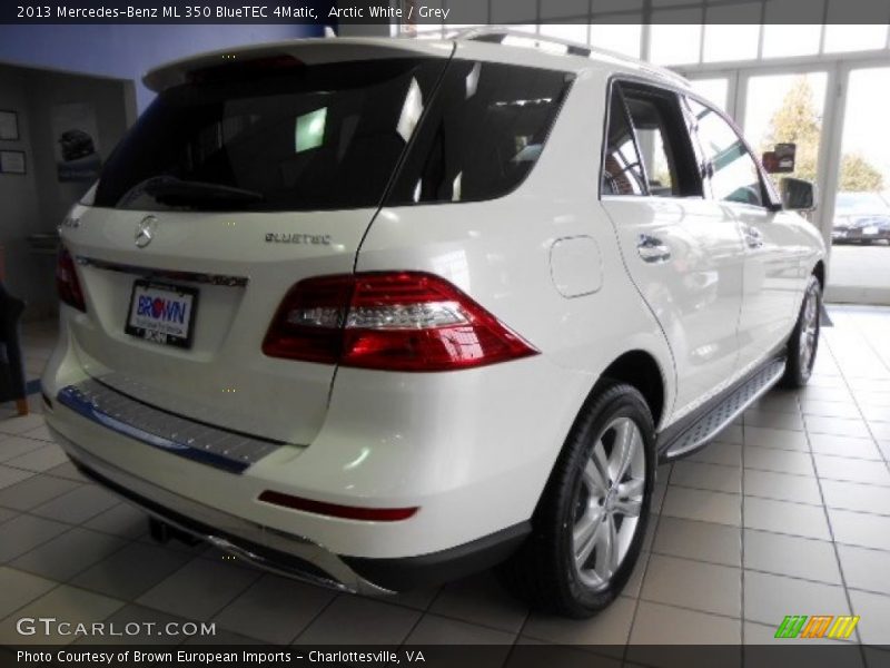 Arctic White / Grey 2013 Mercedes-Benz ML 350 BlueTEC 4Matic
