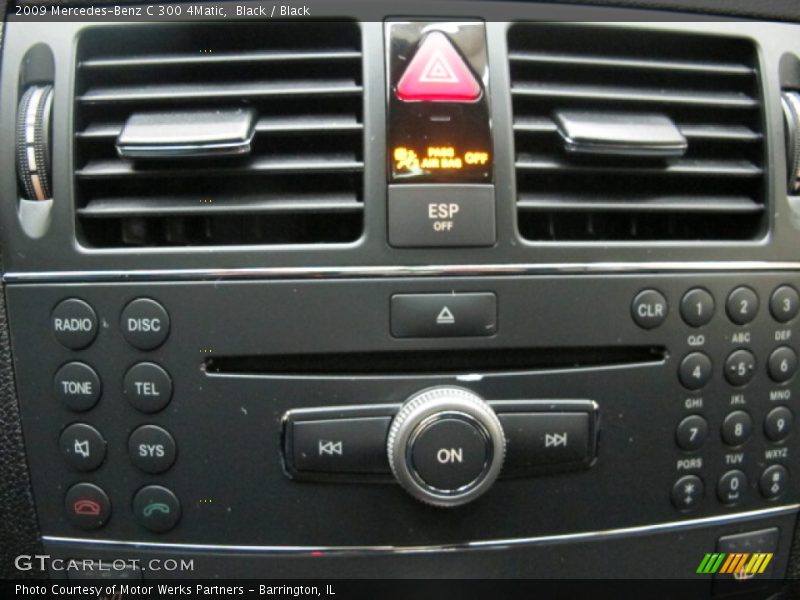 Black / Black 2009 Mercedes-Benz C 300 4Matic