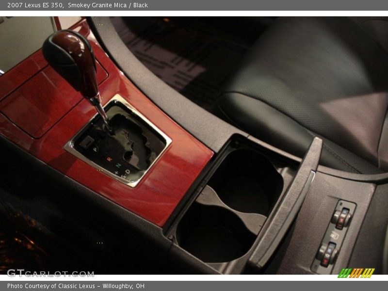 Smokey Granite Mica / Black 2007 Lexus ES 350