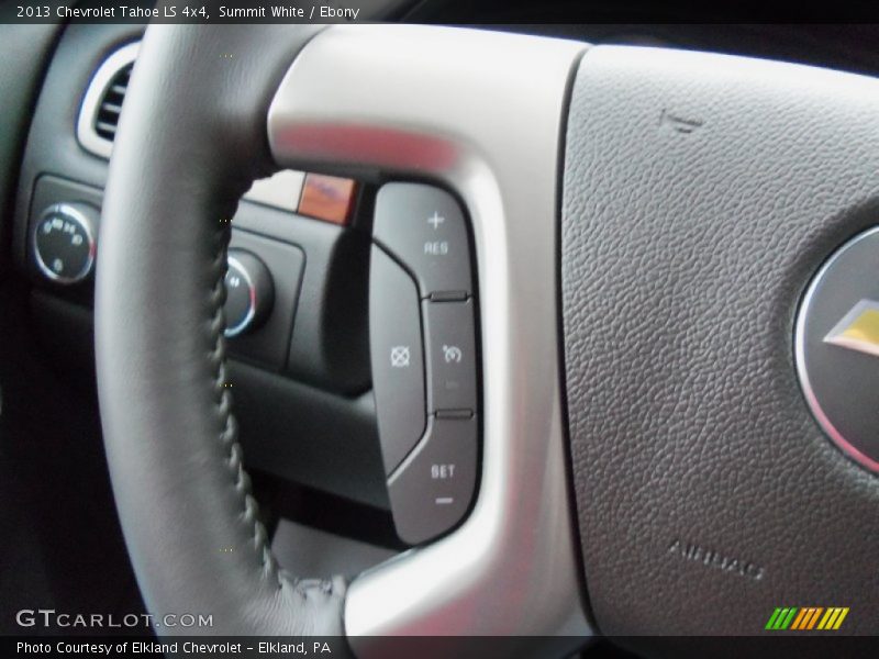 Summit White / Ebony 2013 Chevrolet Tahoe LS 4x4