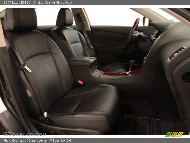 Smokey Granite Mica / Black 2007 Lexus ES 350