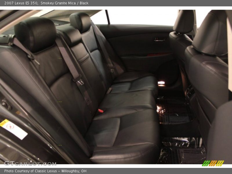 Smokey Granite Mica / Black 2007 Lexus ES 350