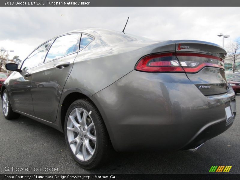 Tungsten Metallic / Black 2013 Dodge Dart SXT