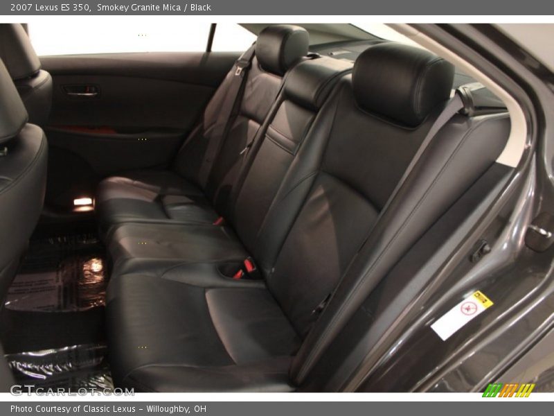 Smokey Granite Mica / Black 2007 Lexus ES 350