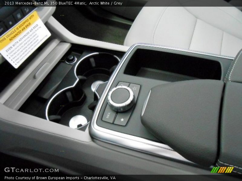 Arctic White / Grey 2013 Mercedes-Benz ML 350 BlueTEC 4Matic