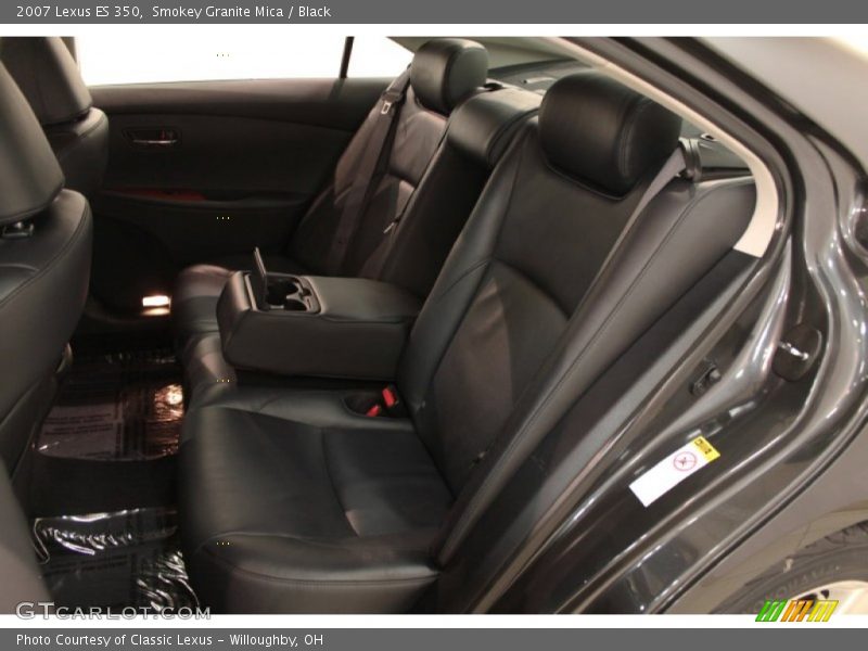 Smokey Granite Mica / Black 2007 Lexus ES 350