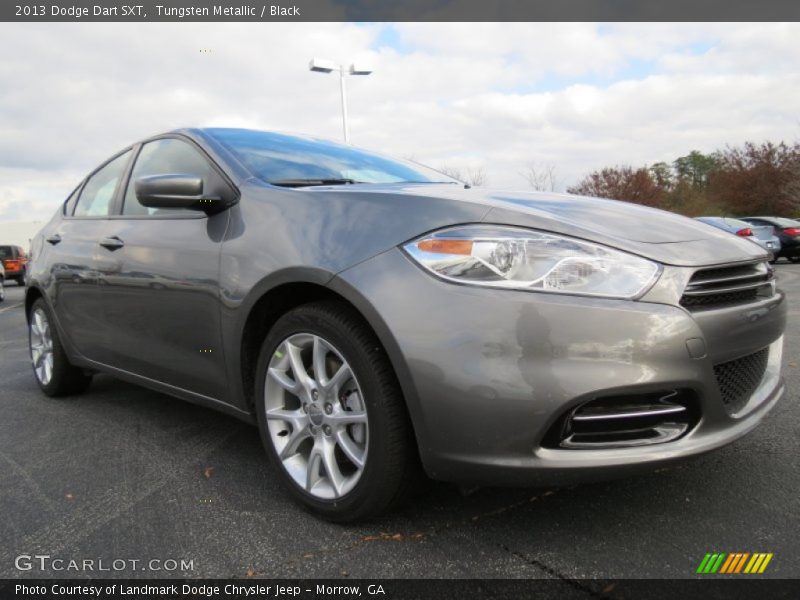 Tungsten Metallic / Black 2013 Dodge Dart SXT