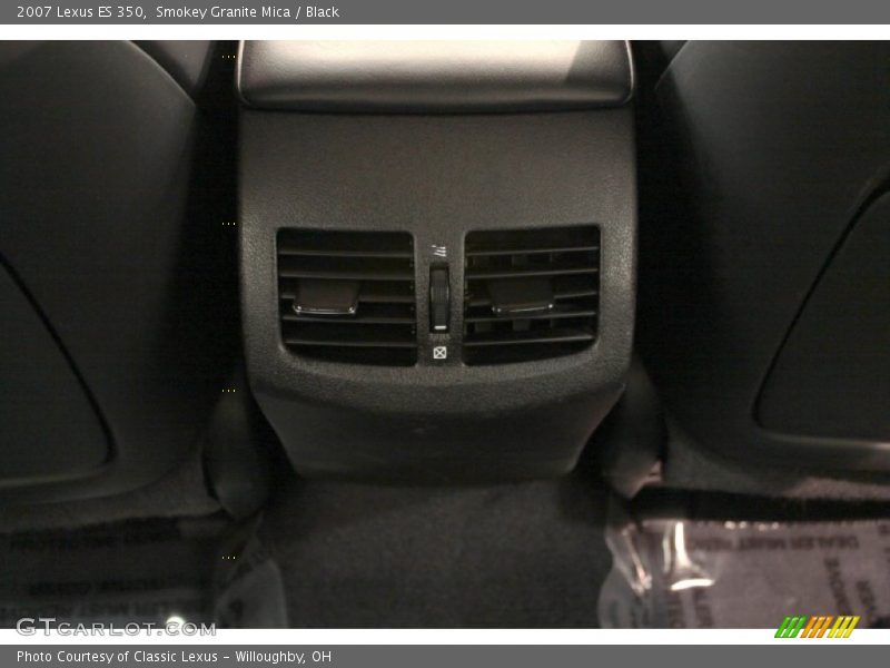 Smokey Granite Mica / Black 2007 Lexus ES 350