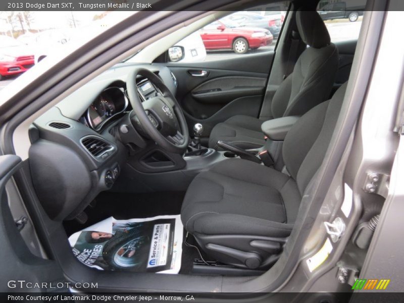 Tungsten Metallic / Black 2013 Dodge Dart SXT