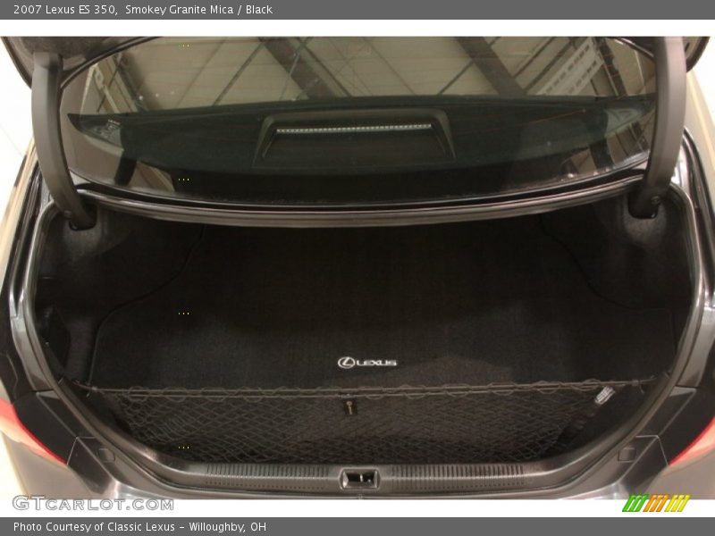 Smokey Granite Mica / Black 2007 Lexus ES 350