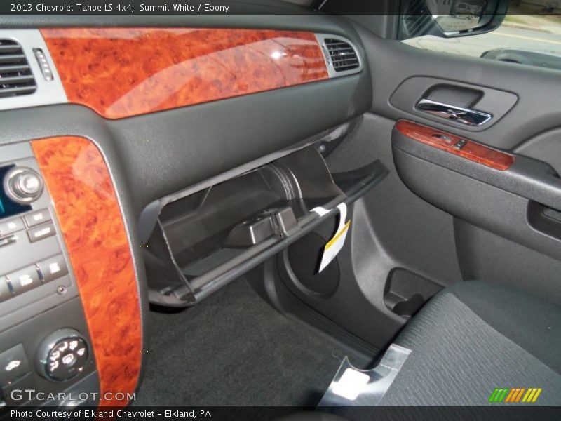 Summit White / Ebony 2013 Chevrolet Tahoe LS 4x4
