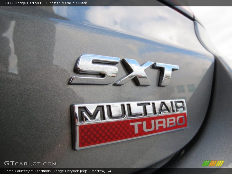 Tungsten Metallic / Black 2013 Dodge Dart SXT
