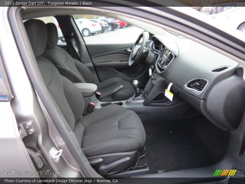 Tungsten Metallic / Black 2013 Dodge Dart SXT