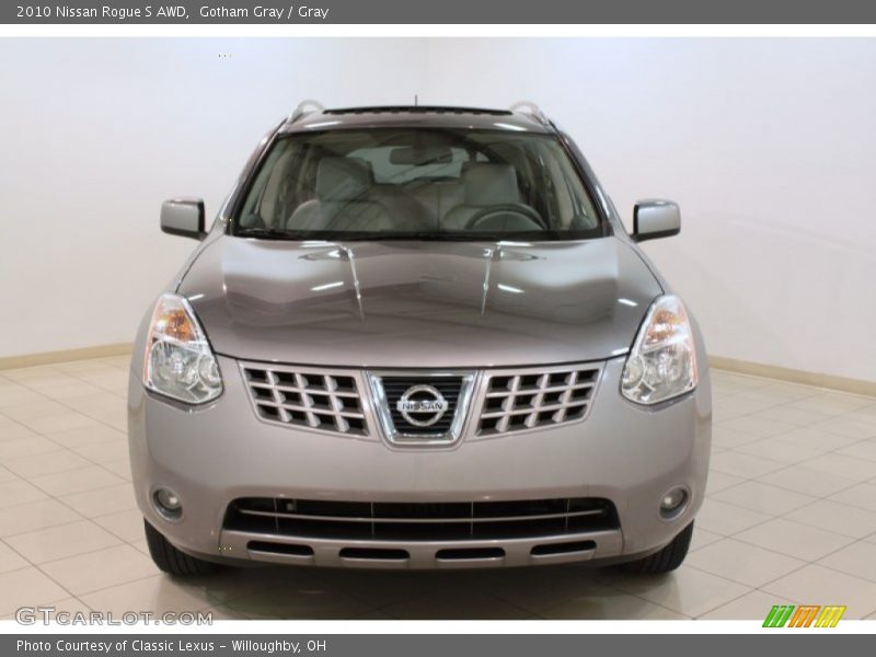 Gotham Gray / Gray 2010 Nissan Rogue S AWD