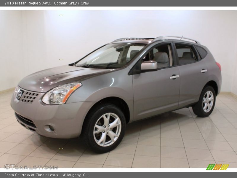 Gotham Gray / Gray 2010 Nissan Rogue S AWD