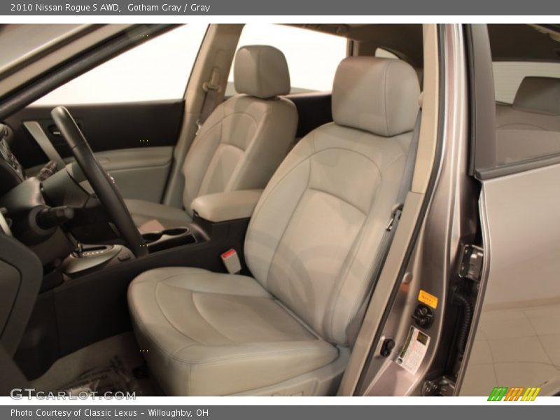 Gotham Gray / Gray 2010 Nissan Rogue S AWD