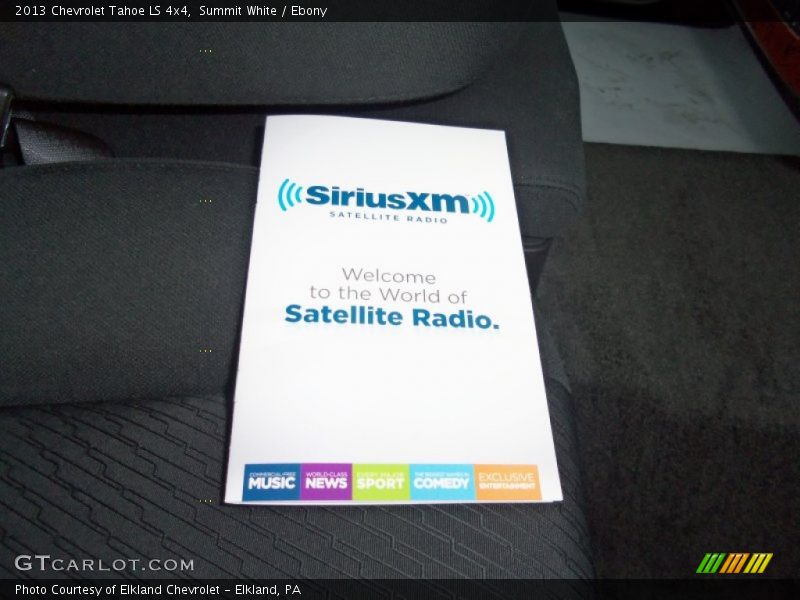Summit White / Ebony 2013 Chevrolet Tahoe LS 4x4