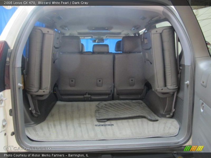 Blizzard White Pearl / Dark Gray 2008 Lexus GX 470
