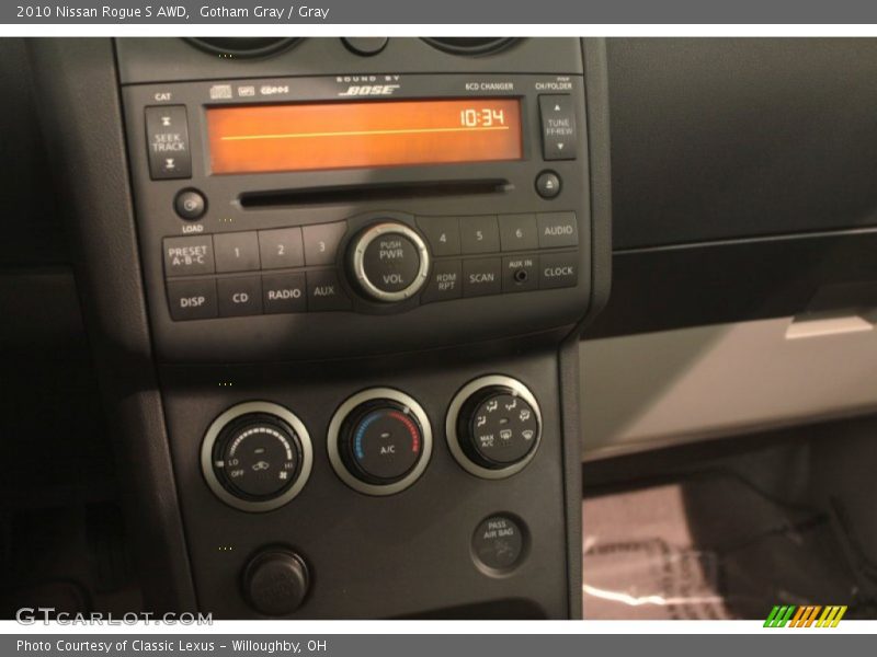 Gotham Gray / Gray 2010 Nissan Rogue S AWD