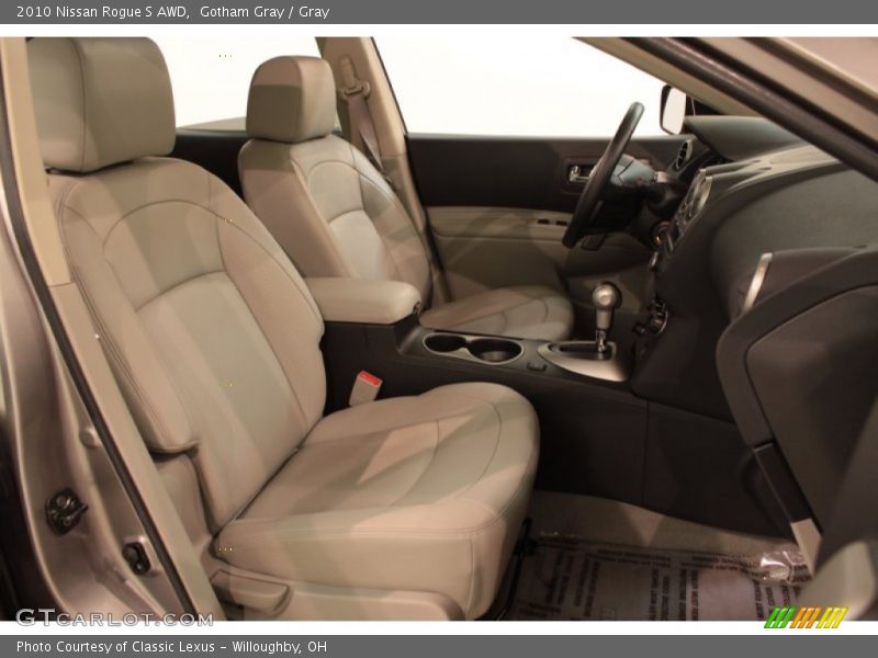 Gotham Gray / Gray 2010 Nissan Rogue S AWD
