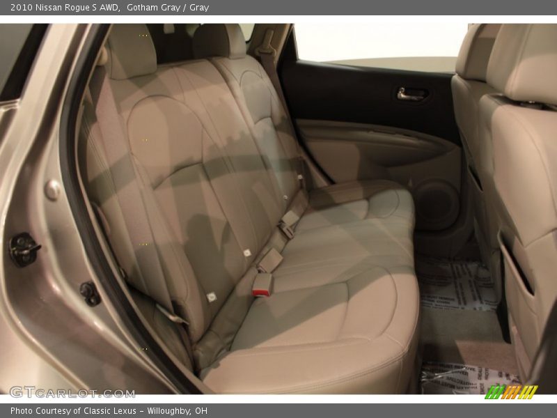 Gotham Gray / Gray 2010 Nissan Rogue S AWD