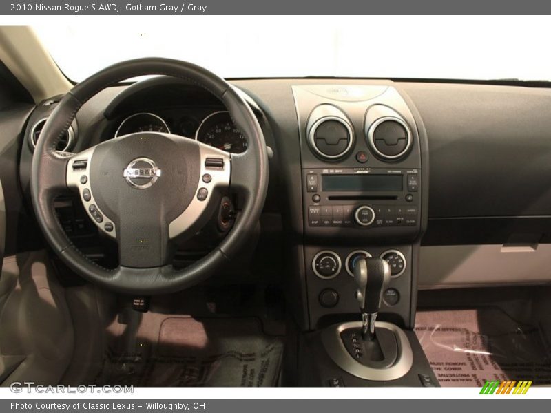 Gotham Gray / Gray 2010 Nissan Rogue S AWD