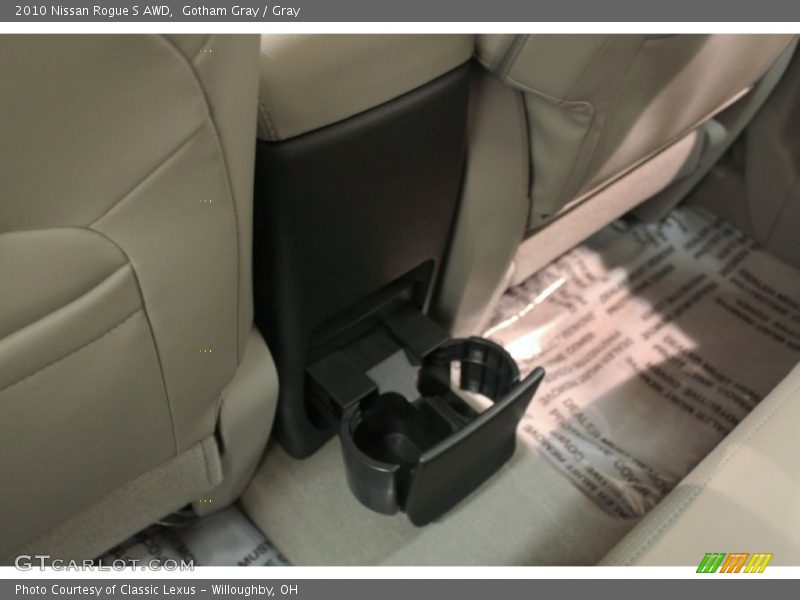 Gotham Gray / Gray 2010 Nissan Rogue S AWD