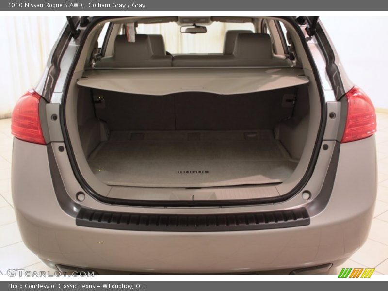 Gotham Gray / Gray 2010 Nissan Rogue S AWD