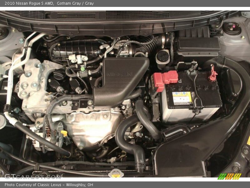 Gotham Gray / Gray 2010 Nissan Rogue S AWD