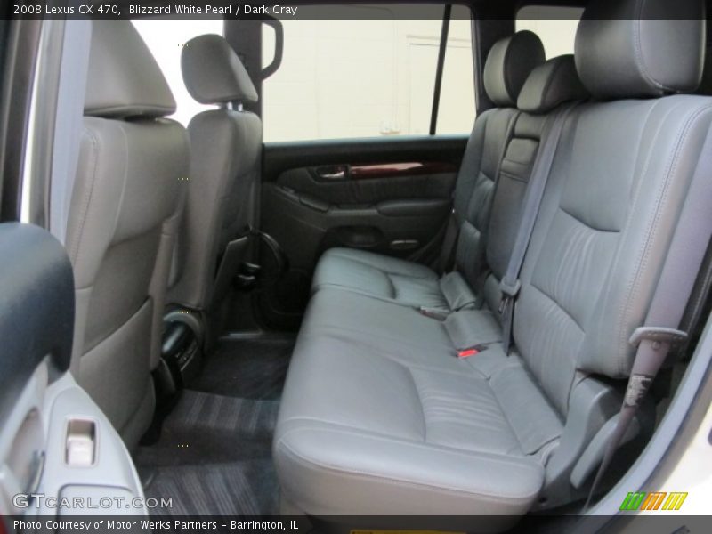 Blizzard White Pearl / Dark Gray 2008 Lexus GX 470