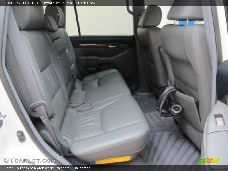 Blizzard White Pearl / Dark Gray 2008 Lexus GX 470