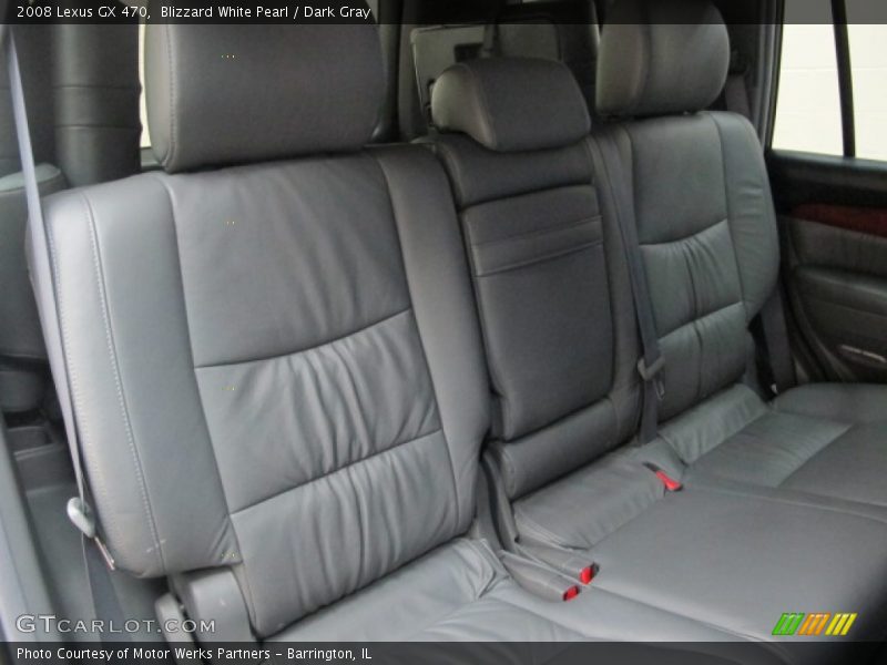 Blizzard White Pearl / Dark Gray 2008 Lexus GX 470