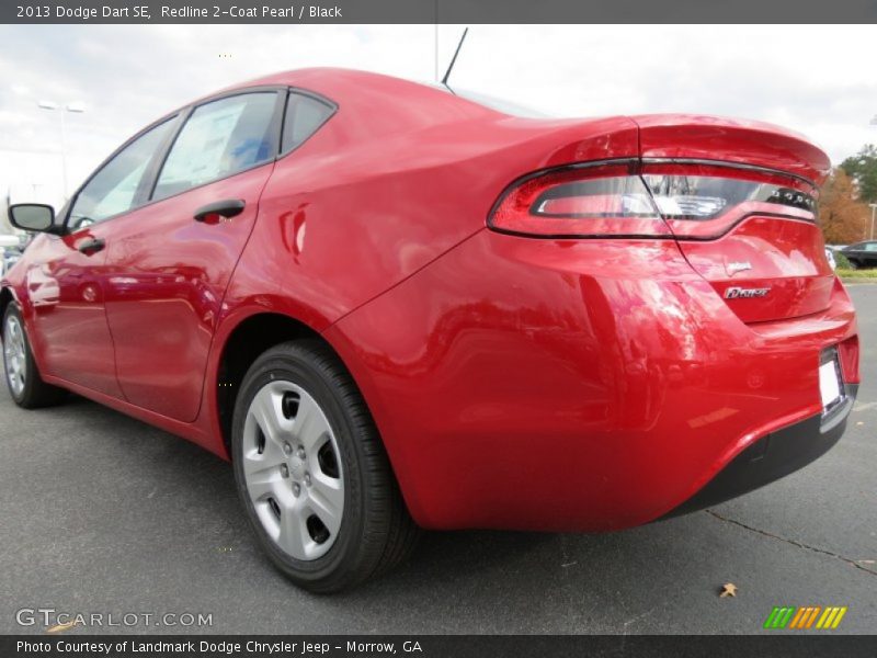 Redline 2-Coat Pearl / Black 2013 Dodge Dart SE