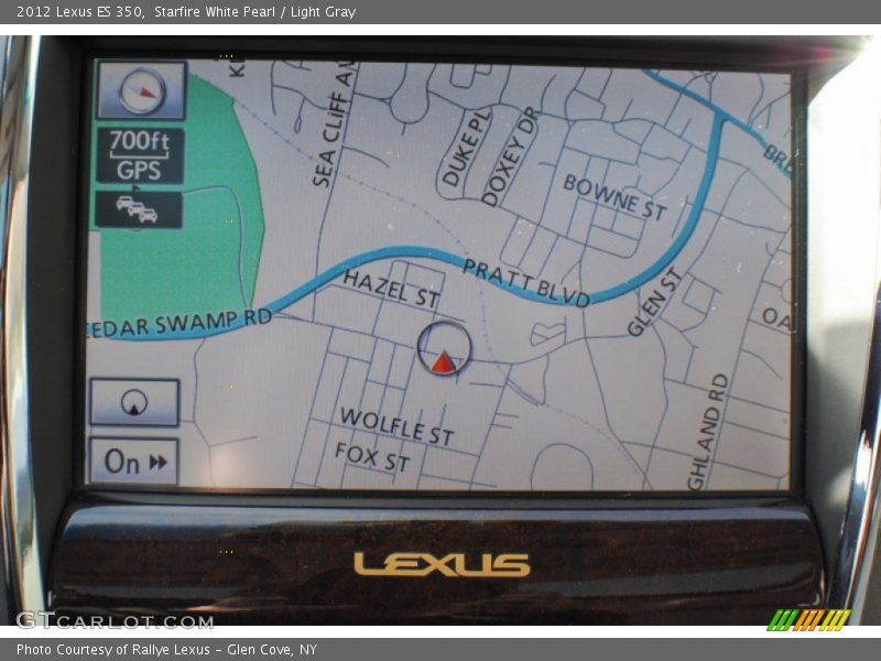 Starfire White Pearl / Light Gray 2012 Lexus ES 350