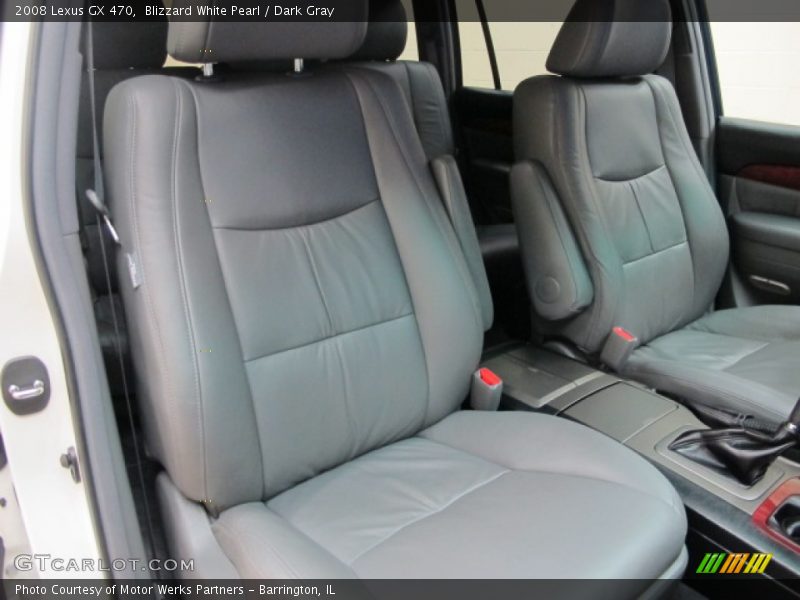 Blizzard White Pearl / Dark Gray 2008 Lexus GX 470