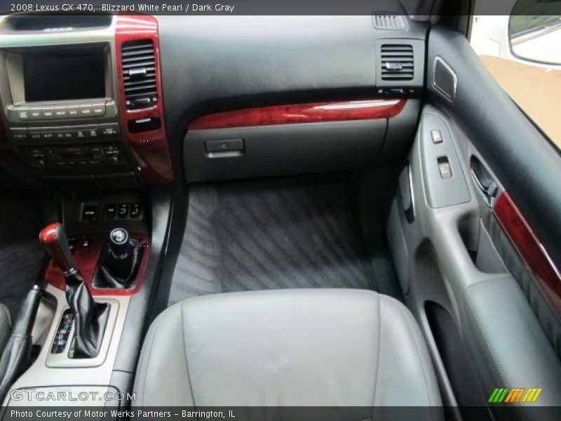 Blizzard White Pearl / Dark Gray 2008 Lexus GX 470