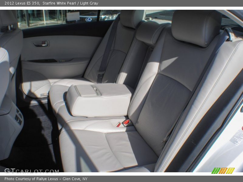 Starfire White Pearl / Light Gray 2012 Lexus ES 350