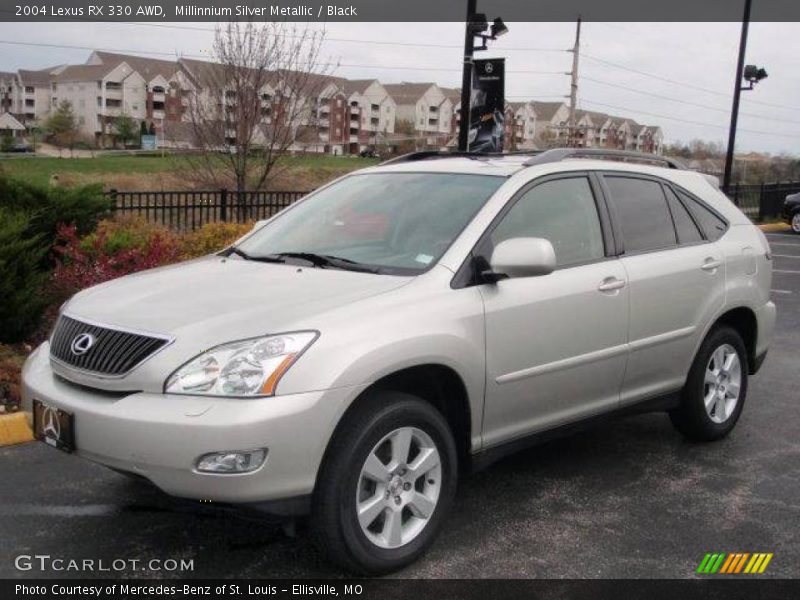Millinnium Silver Metallic / Black 2004 Lexus RX 330 AWD