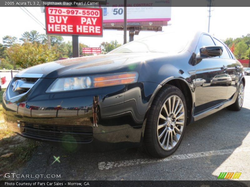 Nighthawk Black Pearl / Camel 2005 Acura TL 3.2