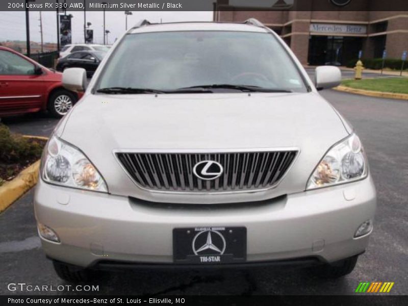 Millinnium Silver Metallic / Black 2004 Lexus RX 330 AWD