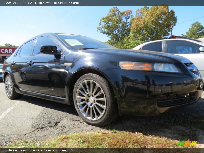 Nighthawk Black Pearl / Camel 2005 Acura TL 3.2