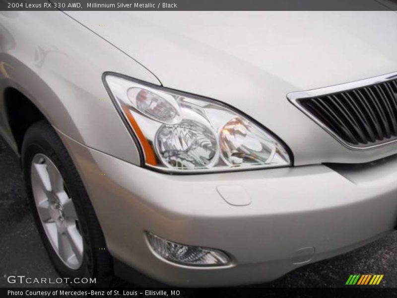 Millinnium Silver Metallic / Black 2004 Lexus RX 330 AWD