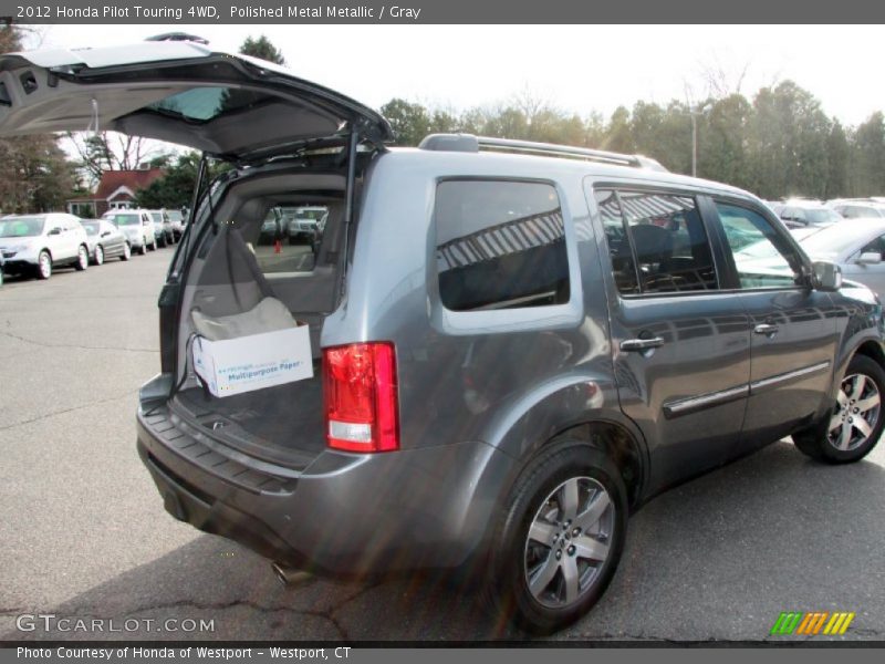 Polished Metal Metallic / Gray 2012 Honda Pilot Touring 4WD