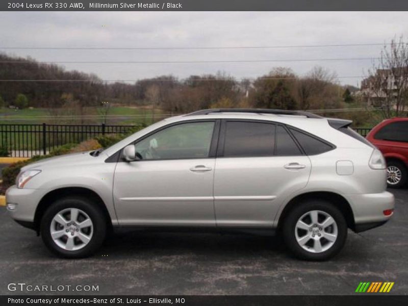 Millinnium Silver Metallic / Black 2004 Lexus RX 330 AWD