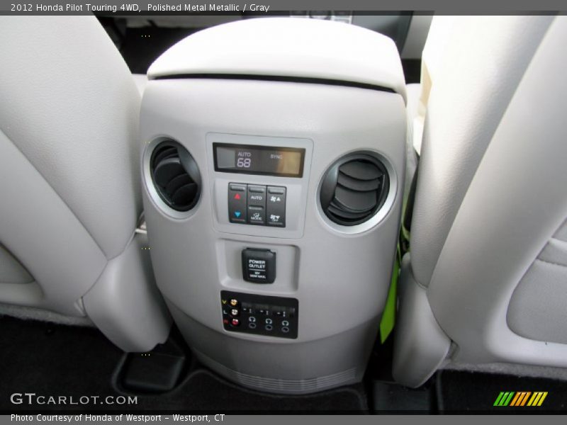 Polished Metal Metallic / Gray 2012 Honda Pilot Touring 4WD